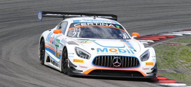 Das Mercedes-AMG Team Zakspeed beim ADAC GT Masters auf dem Nürburgring: Samstag Podium, Sonntag leider Nullnummer!