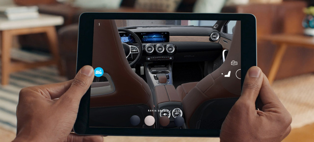 Mercedes-Benz forciert Digitalisierung im Vertrieb : Ich seh‘ in 3D:  Mercedes-Kunden- erleben eine neue  Dimension