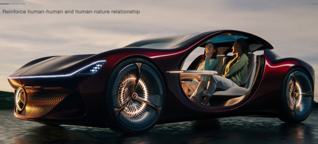 Mercedes Gran Turismo von morgen: Luxus-Stern der Zukunft: "Mercedes-Benz Vision Duet Concept 2035"