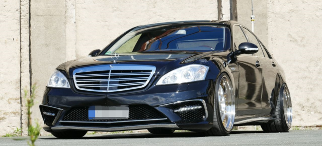 MercedesBenz S500 W221 Tuning Big. Breit. Benz. Auto