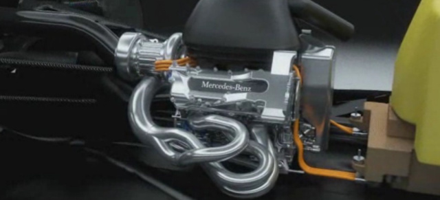 Formel 1:  3D-Animation - Mercedes-Benz F1 Power Unit: Eindrucksvolles Video von der neuen Antriebseinheit im F1 W05 