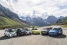 Der Berg ruft: Mercedes bei Silvretta 2014: Legende trifft Zero Emission: C111 und B-Klasse Electric Drive auf Bergtour
