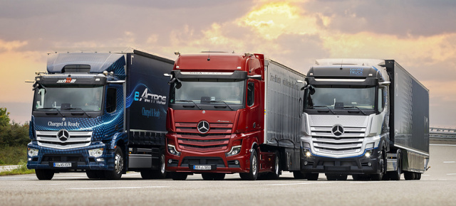 Mercedes-Benz Trucks: „Shaping the Now & Next 2021“: Lösungen für einen wirtschaftlichen wie auch CO2-neutralen Straßengüterverkehr