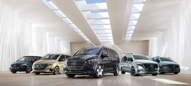 Die neuen Preise für e-Vito und EQV sind da: Ab Januar 2024 bestellbar: Facelift für die mittelgroßen Mercedes-Vans