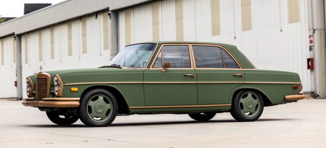 Der Umwelt zuliebe?: Schauspieler Robert Downey Jr. spendet seinen Mercedes-Benz 280 SE im Custom-Style