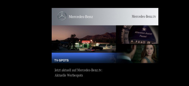 Jetzt aktuell auf Mercedes-Benz.tv.: Mercedes Coupé Werbespot "Diner": 