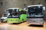 Busworld Europe 2017 in Kortrijk, Belgien : Daimler Buses zündet Premierenfeuerwerk auf  Busworld Europe 2017