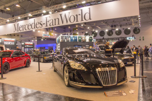 Die Mercedes-FanWorld mit vielen Highlights (nicht nur) für Mercedes Fans