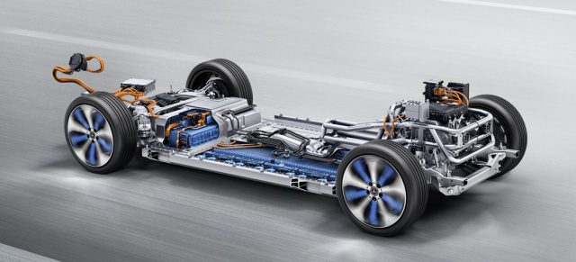 Mercedes & Elektromobilität: Spannende Fremdkörper in vollelektrischen Sternen: ZF liefert für alle Mercedes-EQ-Modelle die Antriebe
