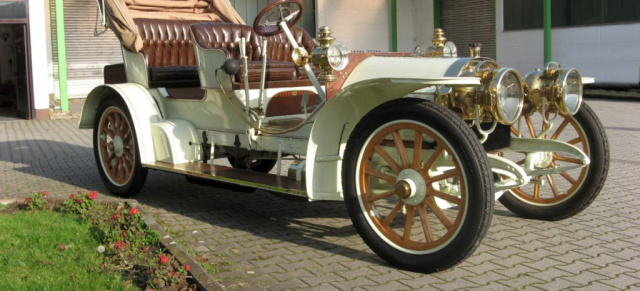 1905 Simplex 28/32 PS Phaeton - einer der ältesten Mercedes: Auktion beim True Greats Sale von Coys am 3. Dezember für 869.765 Euro//Fotos: Coys