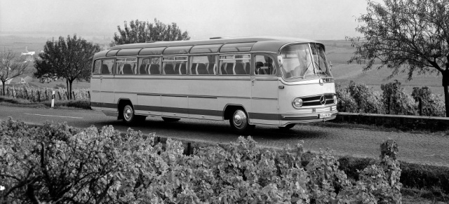 Der Omnibus-Weltmeister: Mercedes-Benz O 321 H: Erster Mercedes-Bus in selbsttragender Bauweise