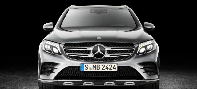 Mercedes-GLC: 2 Sportmodelle kommen noch!: GLC 450 AMG Sport und GLC63 AMG debütieren 2016