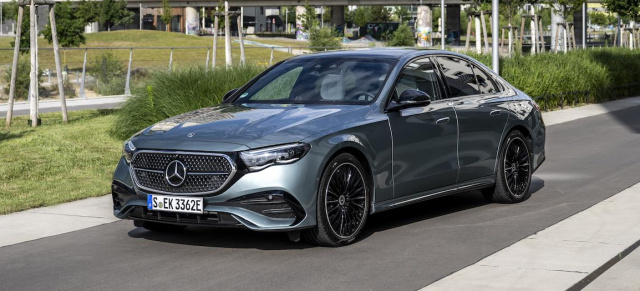 Fahrbericht: Mercedes-Benz E 400e 4MATIC W214: Überzeugt uns die neue E-Klasse-Generation?