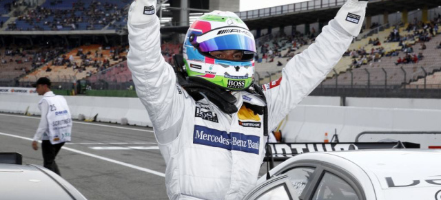 DTM 2011: Mercedes siegt in Hockenheim: Der erste Sieger der DTM-Saison 2011 heißt Bruno Spengler (Mercedes-Benz Bank AMG C-Klasse) 