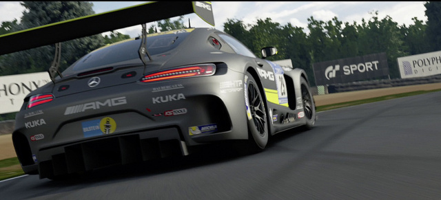 Mercedes-AMG im Videospiel Gran Turismo Sport:  9 AMG lassen es in Gran Turismo Sport für PS4 krachen 
