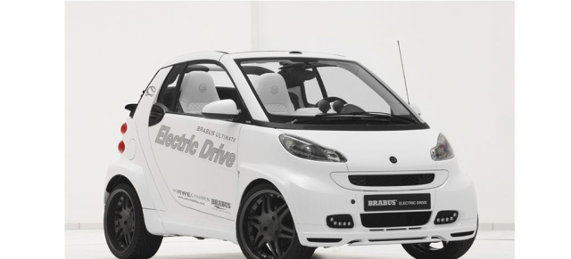 Weltpremiere auf der IAA 2011:  BRABUS ULTIMATE electric drive auf Basis smart fortwo: Hochspannung im Kleinformat als Concept Car