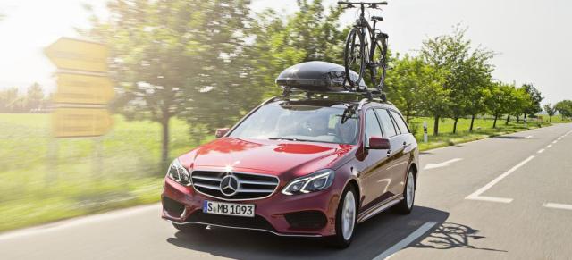 Mercedes-Benz: Weggefährte(n) für einen schönen Urlaub: Mit Mercedes-Benz auf große Fahrt in die Sommerfrische