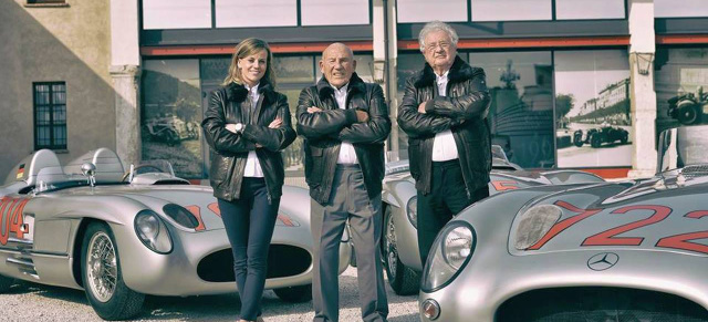 Video: Mille Miglia Highlights 2015 : Mercedes-Benz feiert 60 Jahre Mille-Miglia-Sieg von 1955