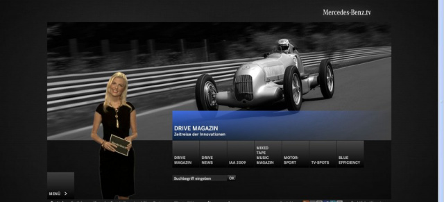Neue Folge: Mercedes-Benz TV, Themen: Silberpfeile / Sicherheit: