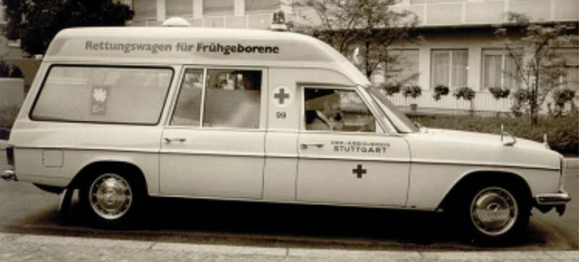 Eine Erfindung für die Kleinsten feiert Geburtstag: Zum 25. Juni 2024: 50 Jahre "Baby-Notarztwagen"