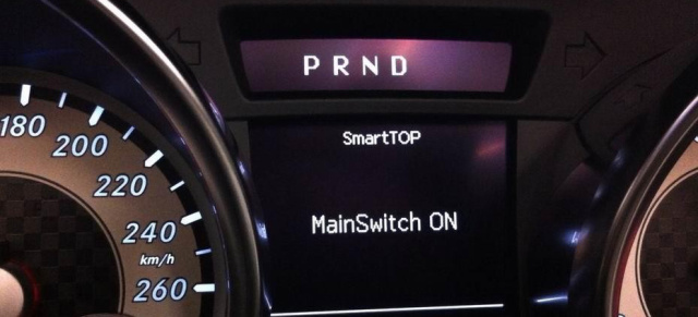 Easy Control für Mercedes Cabriolets: Verdecksteuerung für Mercedes SLK und E-Klasse Cabrio jetzt über Fahrzeugdisplay programmierbar