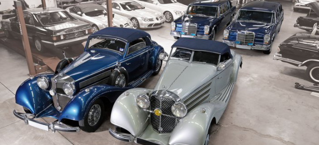 Spezialauftrag für die Firma Kienle Automobiltechnik: Rare Mercedes Oldtimer einer Königsfamilie aus dem Fernen Osten zur Restauration