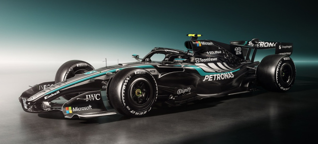Mercedes präsentiert den neuen Silberpfeil: Erste Einblicke: Enthüllung des neuen Mercedes-AMG F1 W17 E PERFORMANCE