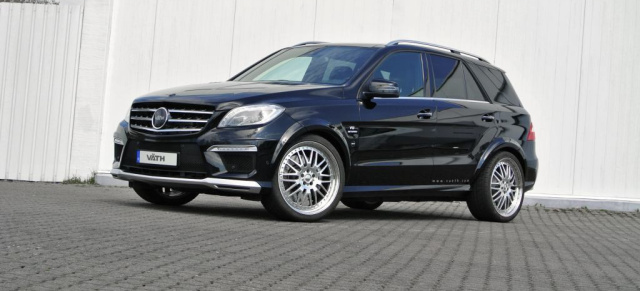 Stark gemacht: VÄTH Tuning-Kit V63RS für Mercedes ML63 AMG: Extra Power und Extra Chic für das Mercedes SUV