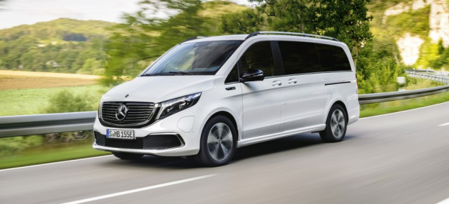 Mercedes-Benz EQV: Start der Markteinführungskampagne für den neuen Elektro-Van mit Stern