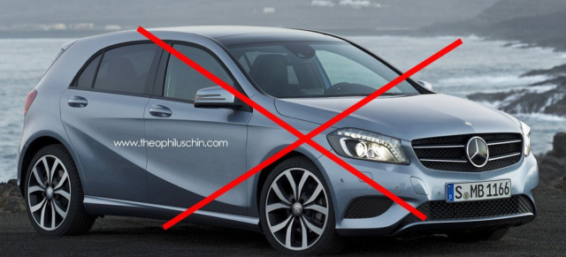 Daimler-Chef Zetsche: "Mercedes-Benz wird keinen Kleinwagen bauen": A-Klasse bleibt vorerst der kleinste Mercedes 