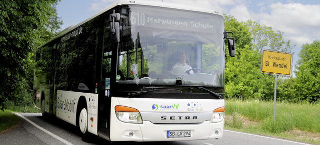 Weitere Setra Flotte an Kunden ausgeliefert: Saar-Mobil ordert 20 neue Setra-Busse vom Typ S 415 LE business