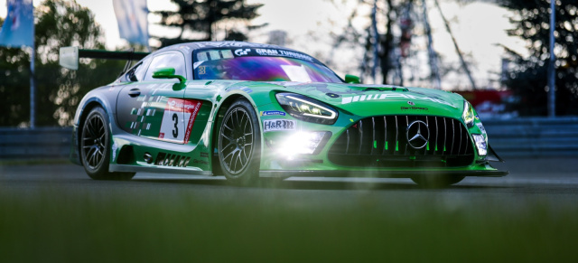 24h Nürburgring: Mercedes-AMG GT3 Art Car mit Hommage an den Mythos "Grüne Hölle"