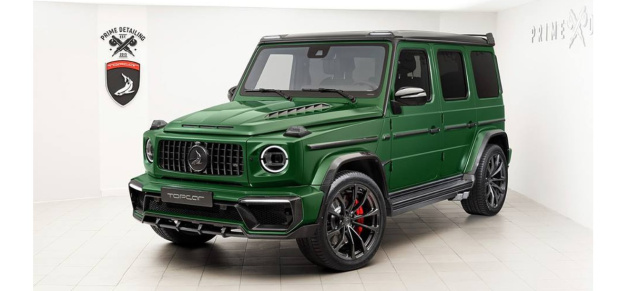 Mercedes-Benz Neue G-Klasse:  Zubehör: From Russia with G-Love: Topcar präsentiert Carbon-Kit für Mercedes- G-Klasse 2019