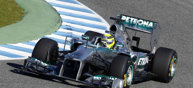 Formel 1 Test Barcelona Tag 1 Rosberg Mit Schnellster