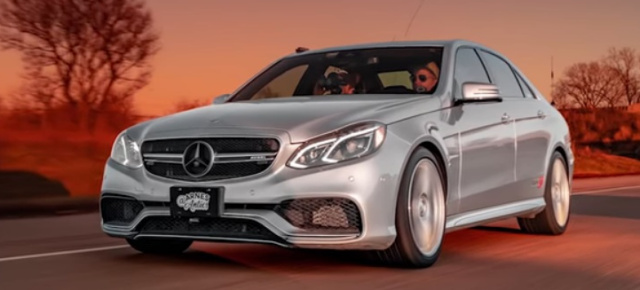 Voll illegal oder doch leider geil? Neue Bestzeit mit E63 AMG beim Cannonball-Run: 4.700 km in 27:25 h: Neuer Cannonball-Rekord mit Mercedes-E63 AMG