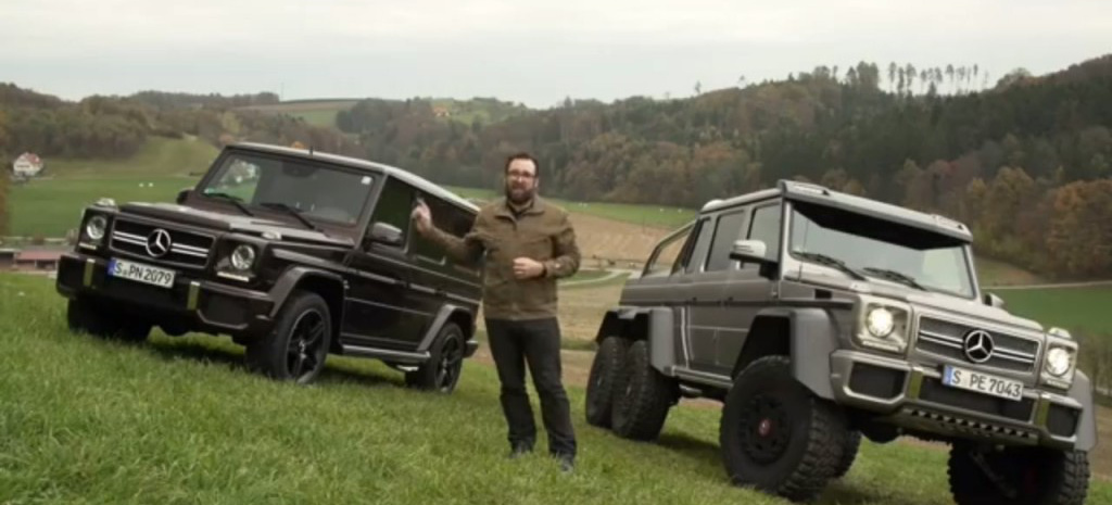 Kopf An Kopf Vergleich Von Mercedes G63 Amg Mit G63 Amg 6x6 Video Die Unterschiedlichen Bruder Im Test Von Motor Trend Sternstunde Mercedes Fans Das Magazin Fur Mercedes Benz Enthusiasten