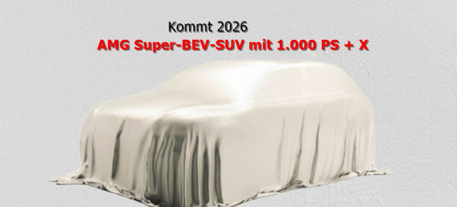 Kommt 2026: Monster-Power-Mercedes-AMG-SUV-Stromer: GLE 63 Nachfolger kommt als AMG-SUV-BEV mit 1.000 PS + X