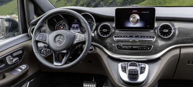 Mercedes-Benz V-Klasse Facelift W447 (2019): Langstrecken-Limousine ohne MBUX? 