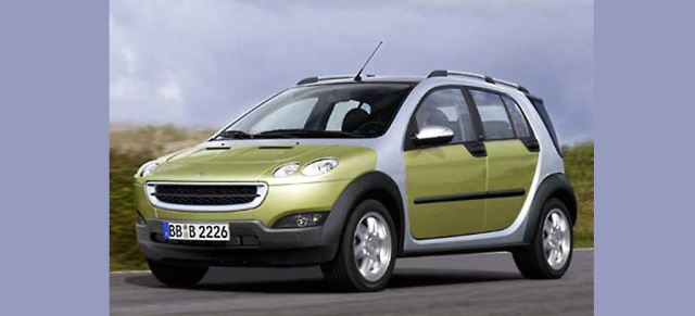 Gerücht: smart 5-Sitzer-SUV kommt 2015: Neue smart Generation mit 5-Sitzplätzen in Sicht?