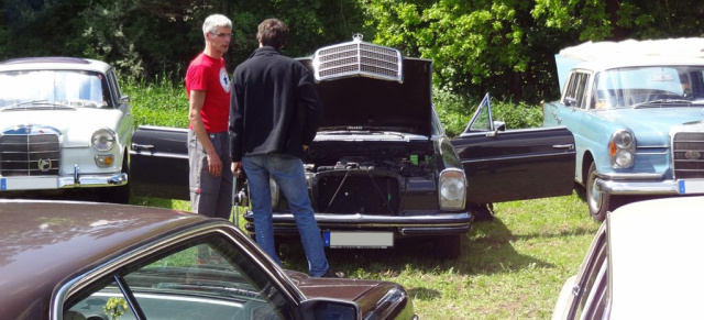 So war's: "vdh-Infotage"- Mercedes-Treffen, Ornbau: Old-Daimler Reisen Nach Bayern Auf Urlaub = ORNBAU