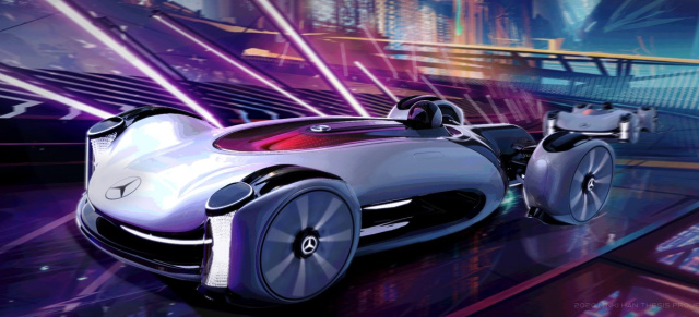 Mercedes von morgen: Alt-revolutionäre Antriebsidee in neuem Gewand: Mercedes VISION MAGNET