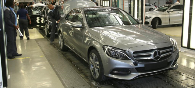 Produktionsjubiläum in Südafrika: Die Million ist voll : Einmillionster Pkw läuft im Mercedes-Benz Werk East London vom Band
