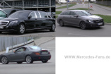 Mercedes-Benz Erlkönig Trio: Drei neue Mercedes-Spy-Shot-Videos