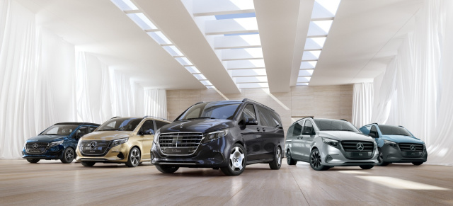 Modellpflege: Mercedes EQV, V-Klasse, eVito / Vito 2024: Edler denn je