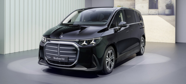 Verkaufsstart für den elektrischen Mercedes-Benz VLE: Die neuen Grand Limousines sind ab 82.260 € bestellbar