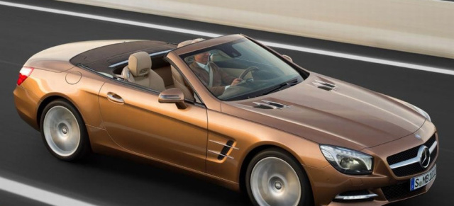 Offiziell: Pressebilder vom neuen Mercedes SL : Noch mehr offizielle Bilder vom Mercedes SL im Internet durchgesickert