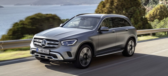 Mercedes-Premiere auf dem Genfer Auto Salon 2019: Gelungene Gesichtspflege: Das GLC Facelift ist da!