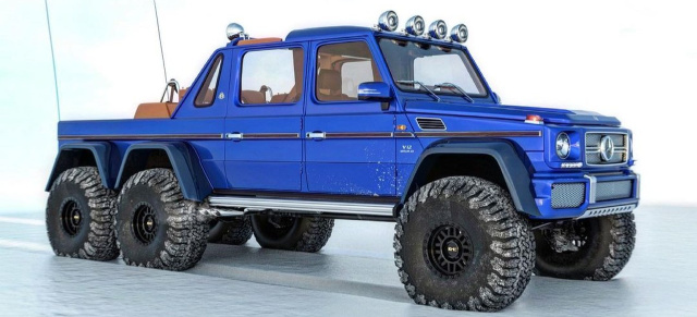 Mercedes von morgen:  Maybach mit Sixappeal?: Bleibt ein Traum: Mercedes-Maybach G-Klasse 6x6