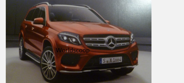 Mercedes-Benz GLS: Durchgesickert:  Erste Bilder vom Mercedes GLS / GLS AMG Line