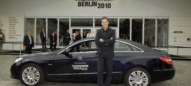  Oliver Bierhoff  auf der Mercedes-Benz Fashion Week Berlin: Der Manager der Fußball-Nationalmannschaft, Oliver Bierhoff auf dem designo-Stand